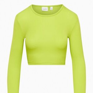 ARITZIA Sunday Best Bliss Cropped Longsleeve